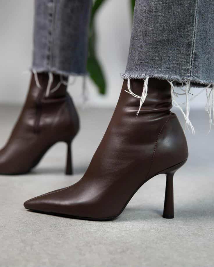 Boot femme avec talon