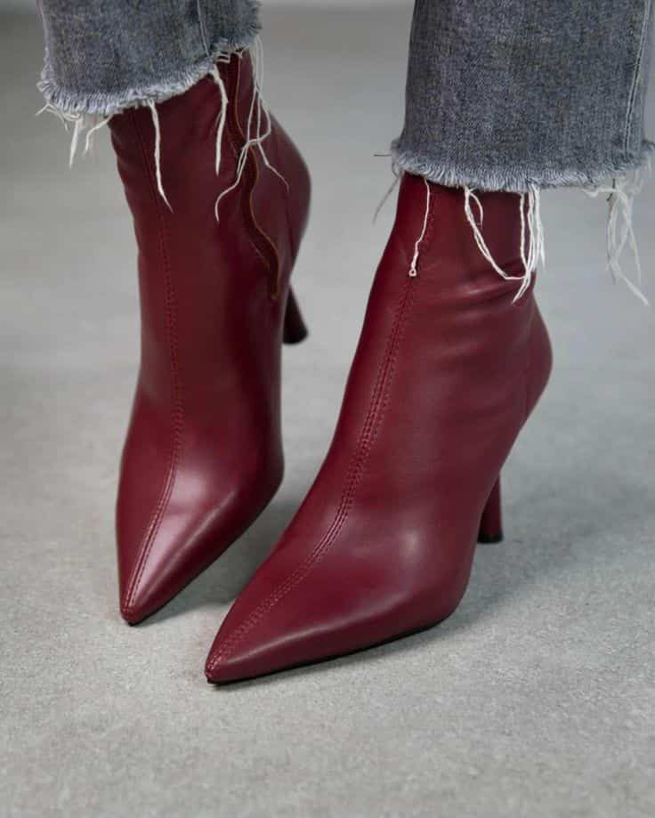 Boot femme avec talon