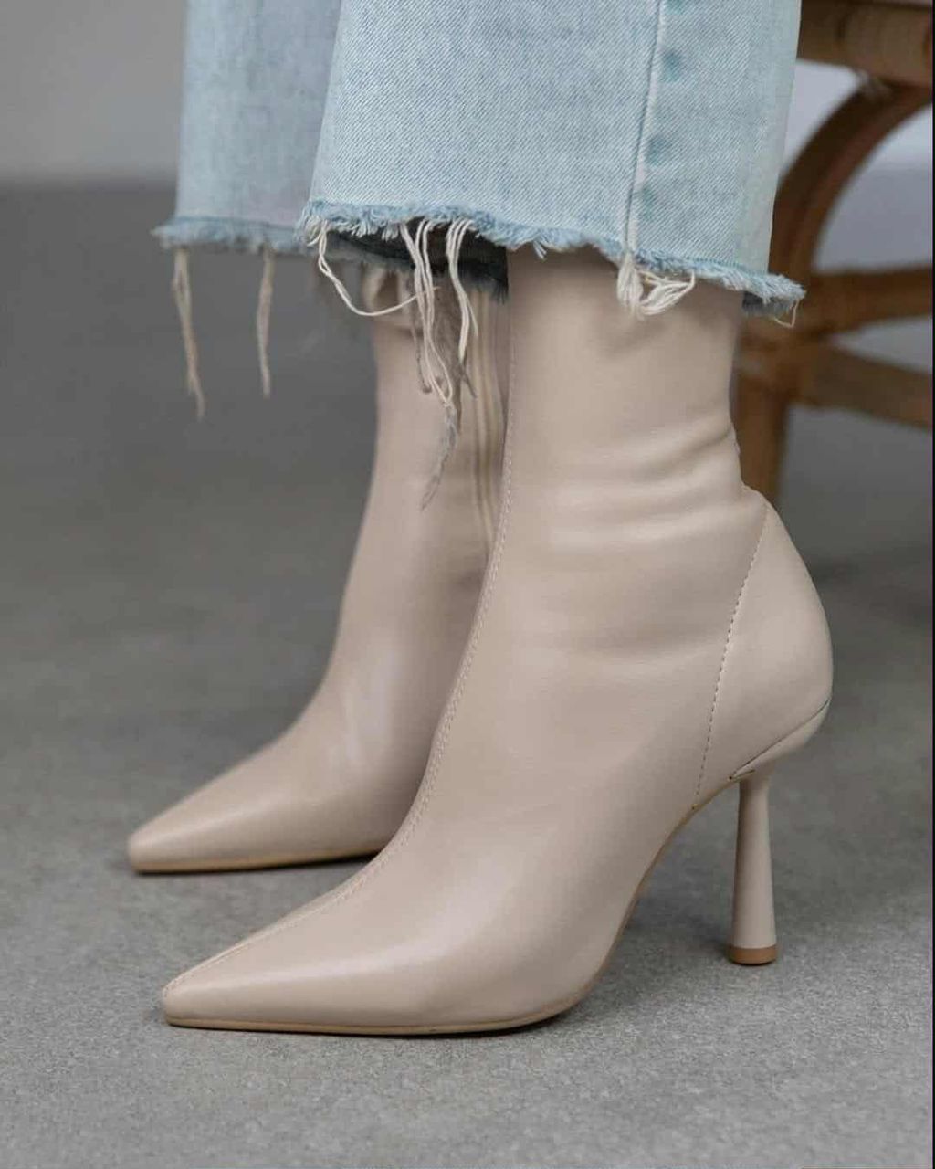 Boot femme avec talon