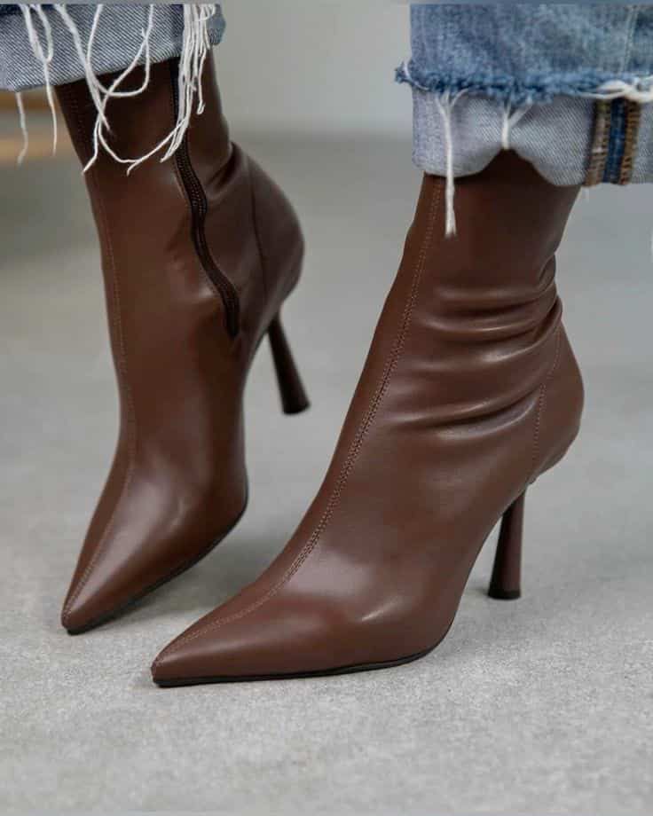 Boot femme avec talon
