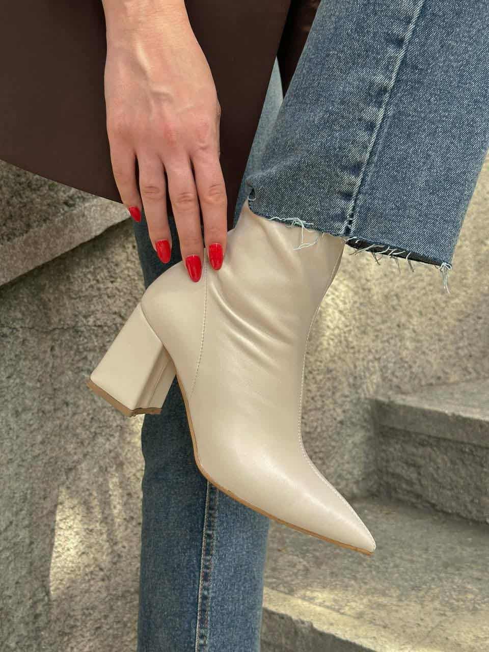 Boot femme avec talon