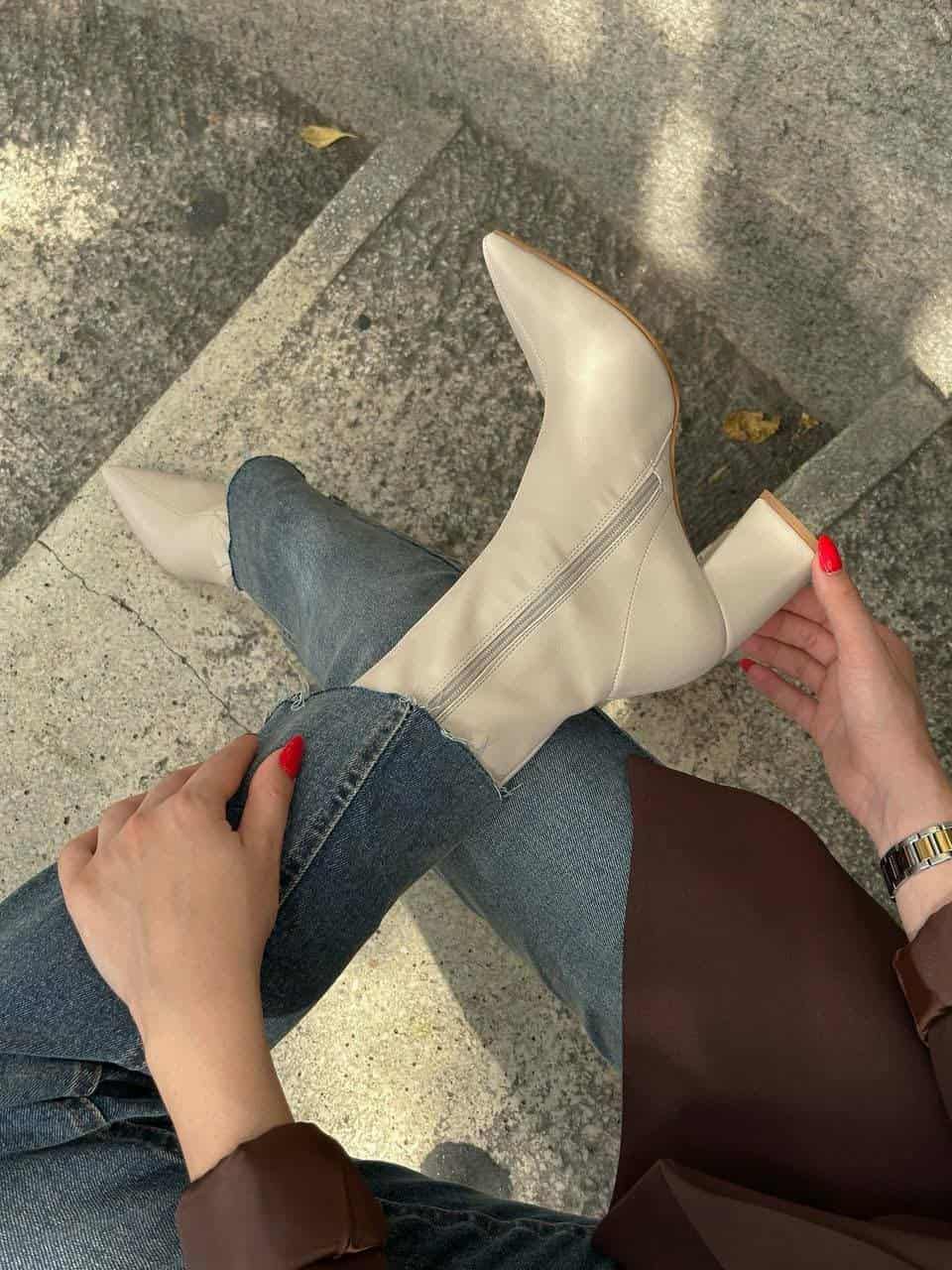 Boot femme avec talon