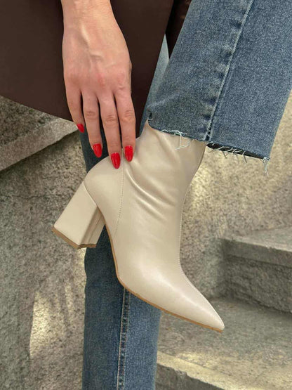 Boot femme avec talon
